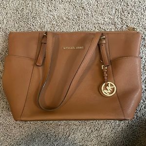 Camel Michael Kors handbag